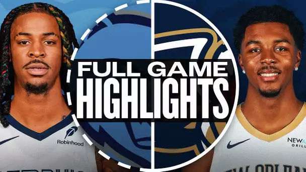 GRIZZLIES at PELICANS | FULL GAME HIGHLIGHTS | December 27, 2024