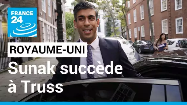 Royaume-Uni : l'heure de la revanche pour Rishi Sunak, qui succède à Liz Truss • FRANCE 24