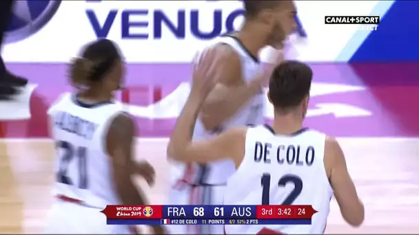 Nando De Colo permet aux Bleus de faire le trou