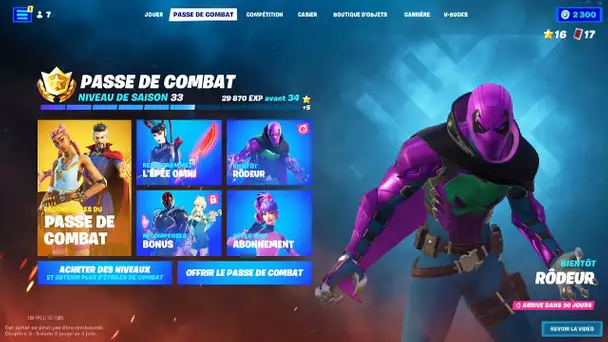 PASSE DE COMBAT SAISON 2 CHAPITRE 3 ! (SKIN SECRET, DOCTEUR STRANGE, L'ORIGINE, ...)