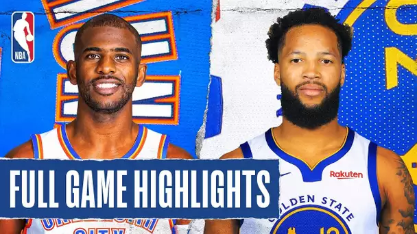 THUNDER at WARRIORS | FULL GAME HIGHLIGHTS | November 25, 2019