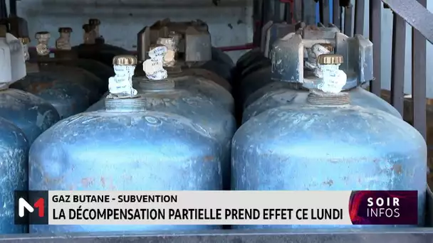 La décompensation partielle de la subvention du gaz butane prendra effet à partir de demain lundi