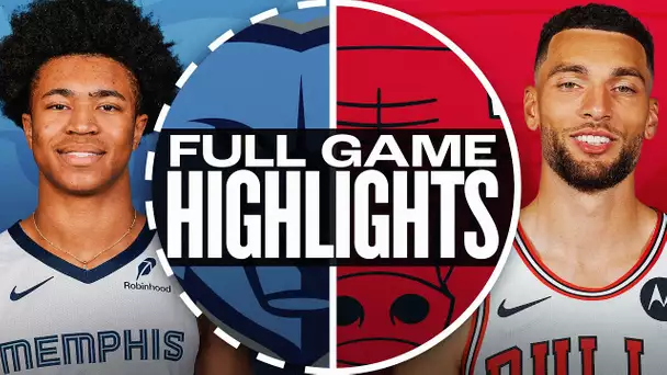 GRIZZLIES at BULLS | NBA PRESEASON FULL GAME HIGHLIGHTS | October 12, 2024