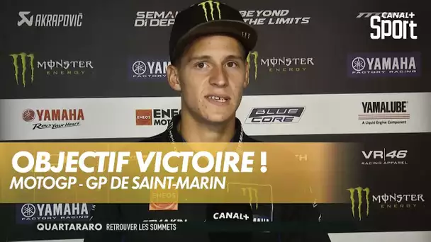 F. Quartararo :"Me battre pour le podium" - GP de Saint-Marin