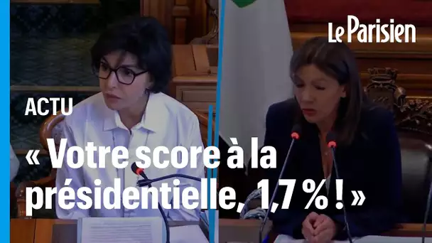 «1,7% ça fait mal !» : Rachida Dati et Anne Hidalgo s'écharpent lors du Conseil de Paris