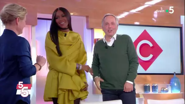 Fabrice Luchini rencontre Naomi Campbell ! - C à Vous - 04/03/2019