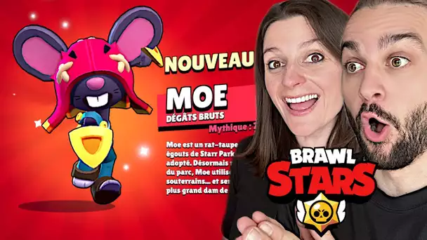 ON JOUE AVEC LE NOUVEAU BRAWLER MYTHIQUE MOE SUR BRAWL STARS !