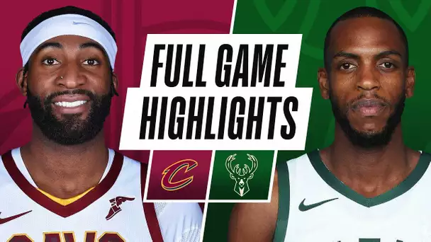 CAVALIERS at BUCKS | FULL GAME HIGHLIGHTS | January 9, 2021