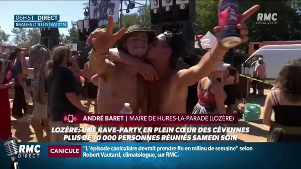 Cévennes: colère après une rave-party réunissant plus de 10 000 personnes en plein parc national