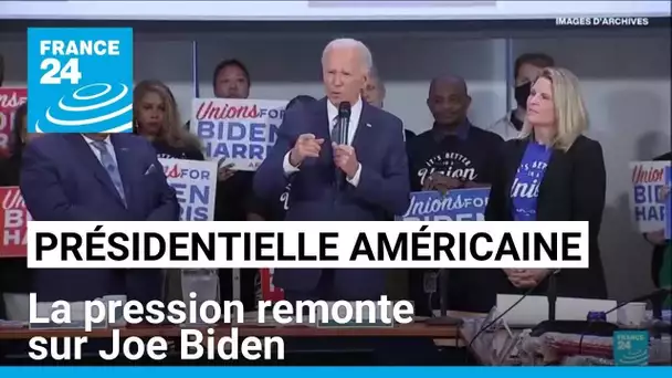 Etats-Unis : la pression remonte sur Joe Biden, alimentée par son parti et Hollywood • FRANCE 24