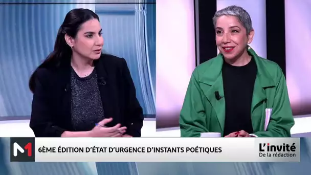 Focus sur la 6e édition d'état d'urgence d'instants poétiques, avec Bouchra Salih