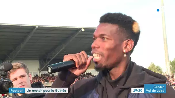 Tours : Paul Pogba, un match caritatif pour la Guinée