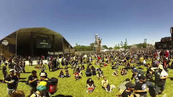 360° Hellfest 2018 : entre les scènes Temple, Valley, et Altar