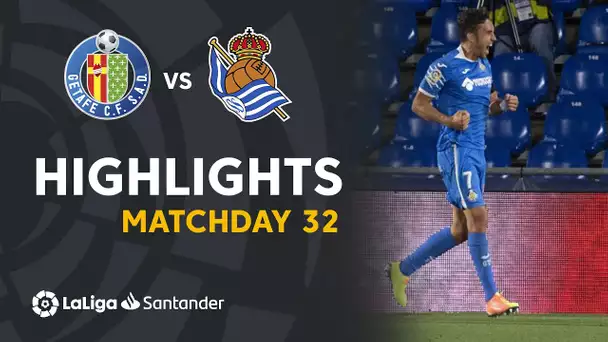 Highlights Getafe CF vs Real Sociedad (2-1)