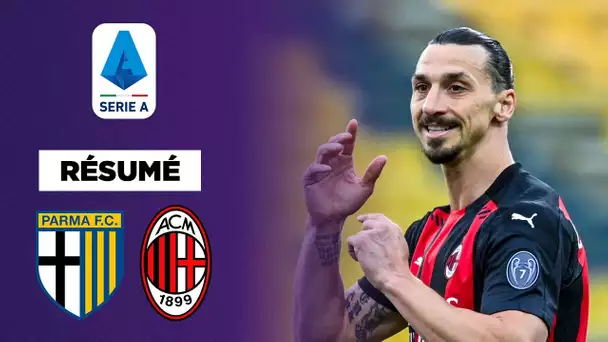 Résumé : Milan reprend sa marche en avant contre Parme, Ibra expulsé !