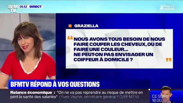 Peut-on faire venir un coiffeur à domicile ? BFMTV répond à vos questions