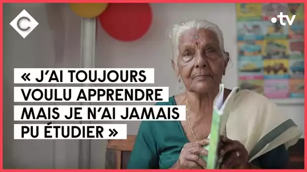 À 104 ans, elle apprend à lire et à écrire - C à vous - 13/12/2021