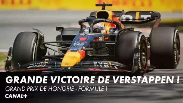 Max Verstappen remporte le Grand Prix de Hongrie après une magnifique remontée- F1