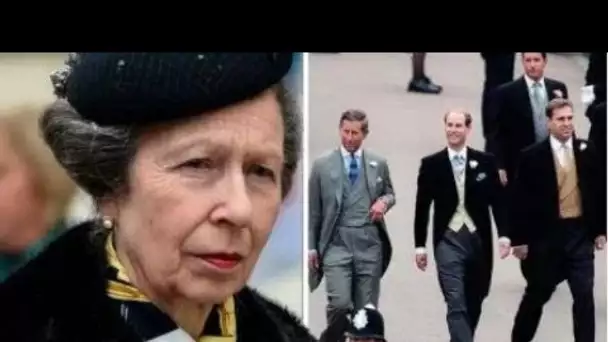 La princesse Anne a insisté pour changer la tradition ancienne pour avoir le même statut que ses f