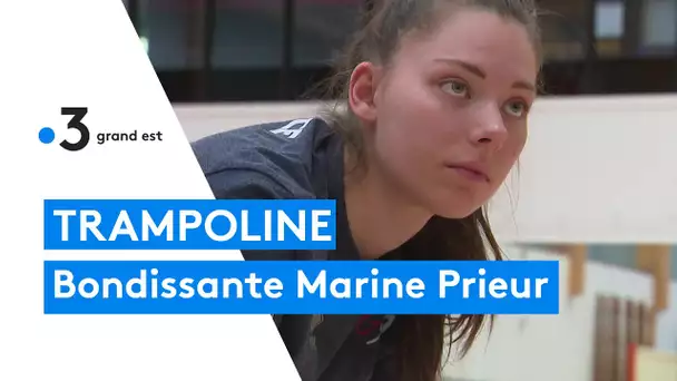 Trampoline : la mosellane Marine Prieur