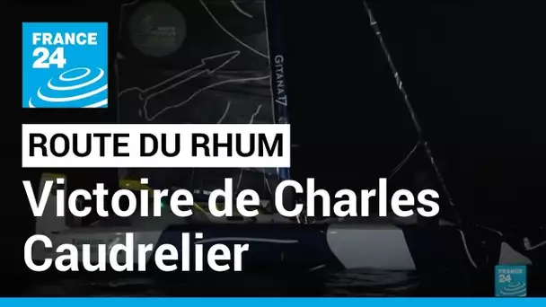 Charles Caudrelier remporte la Route du Rhum en battant le record de l'épreuve • FRANCE 24