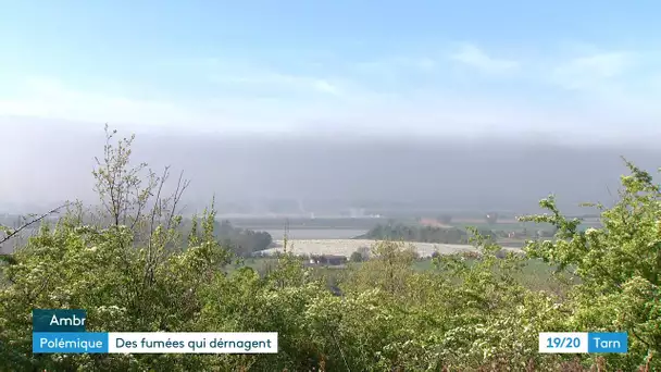 Tarn : Un épais nuage de fumée envahit le secteur de Lavaur