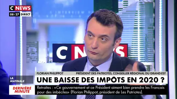 Florian Philippot : «Ce président aime bien prendre les Français pour des imbéciles»