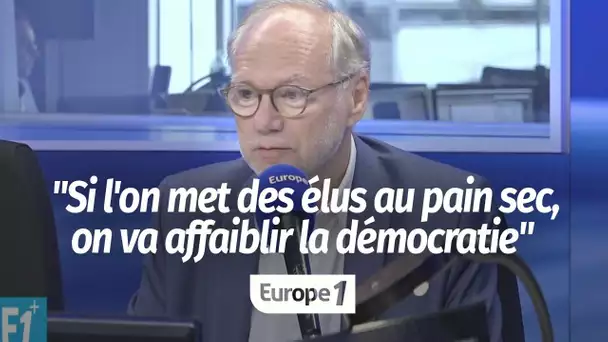 Train de vie des hommes politiques : "Si l'on met les élus au pain sec, on va affaiblir la démocr…