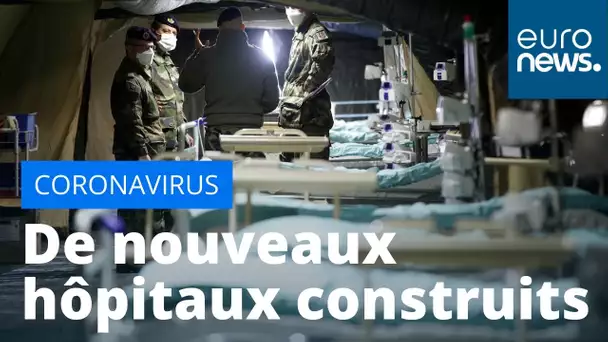 De nouveaux hôpitaux construits ou aménagés pour faire face à l'urgence