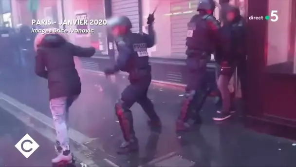 Faut-il flouter le visage des policiers ? - C à Vous - 14/09/2020