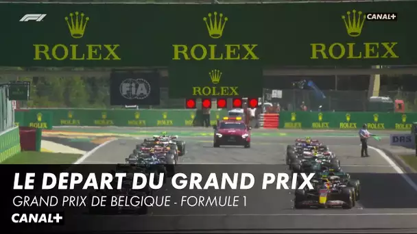 Le départ canon de Fernando Alonso - Grand Prix de Belgique - F1