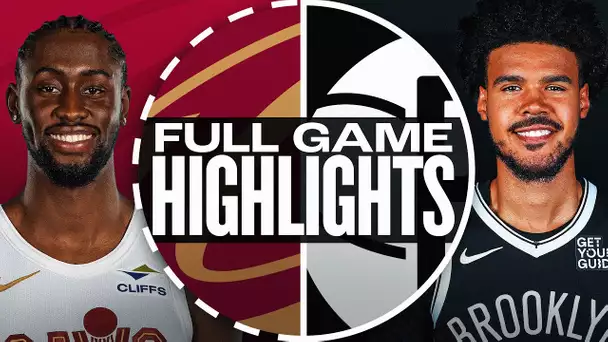 CAVALIERS at NETS | FULL GAME HIGHLIGHTS | December 16, 2024