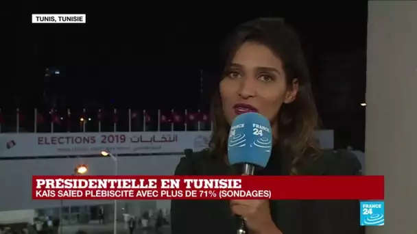 Kaïs SAÏED, élu président de la TUNISIE : "C'est très festif"