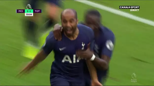 Lucas égalise sur son premier ballon !