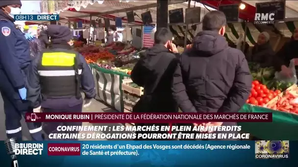 Les professionnels en pleine incompréhension face à la décision de l'Etat de fermer les marchés