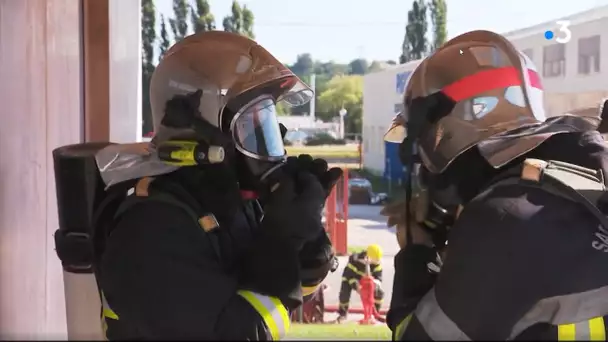 Pompiers de Haute-Saône : après 3 mois intenses de Covid, les formations reprennent.