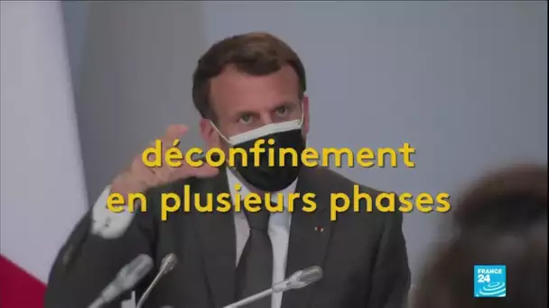 Covid-19 : déconfinement en plusieurs phases en France