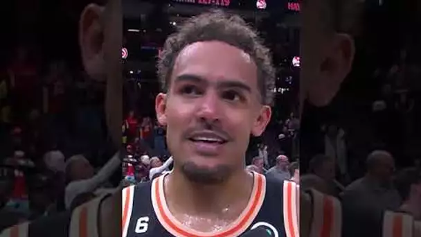 " He's been like my big brother.."-Trae Young on his relationship with Stephen Curry! 🤝🔥| #Shorts