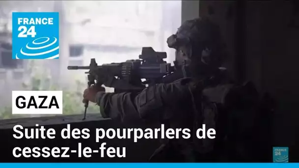 Raids israéliens incessants sur Gaza : suite des pourparlers de cessez-le-feu • FRANCE 24