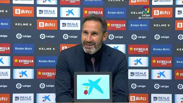 Rueda de prensa RCD Espanyol de Barcelona vs Deportivo Alavés