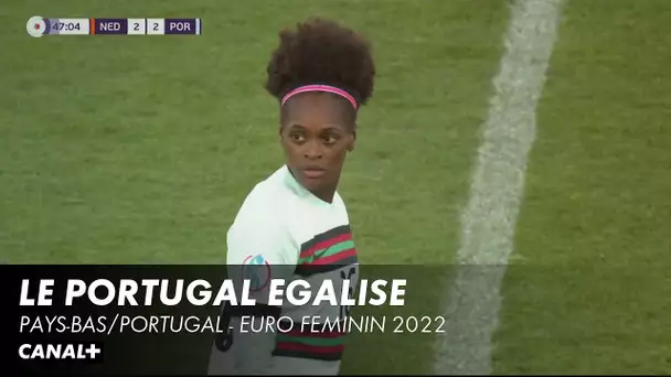 46ème - Les Portugaises égalisent à la reprise - Euro Féminin 2022