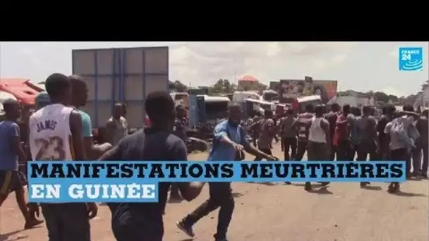 Manifestations meurtrières en GUINÉE contre un éventuel troisième mandat d'Alpha Condé