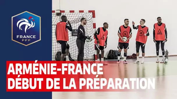 Futsal : Début de la préparation pour les Bleus