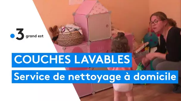 Une entreprise de location de couches lavables se charge du nettoyage