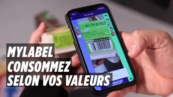 MyLabel, l&#039;appli qui vous permet de consommer selon vos valeurs