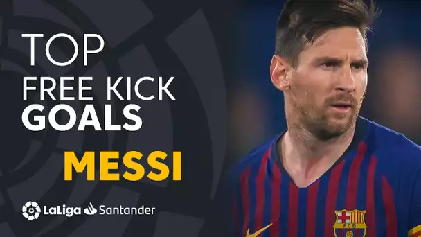 TOP 25 GOLES DE FALTA Lionel Messi