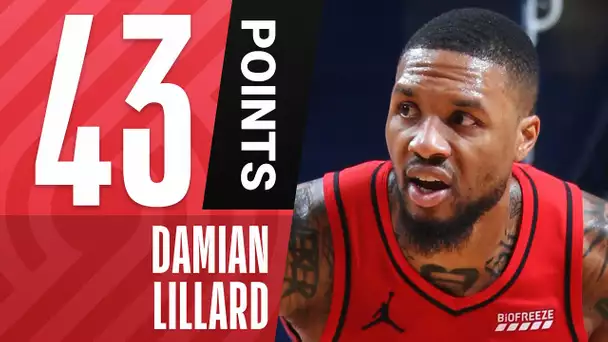 Damian Lillard ERUPTS For 43 PTS & 16 AST, Including The Game-Sealing Dime & Bucket!