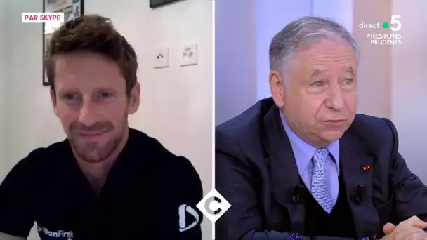 Romain Grosjean : le miraculé  - C à Vous - 10/12/2020