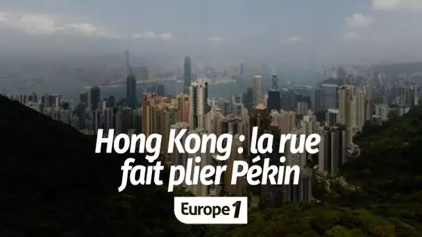 Hong Kong : la rue fait plier Pékin