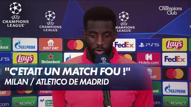 La réaction de Tiémoué Bakayoko après Milan / Atlético de Madrid - Ligue des champions